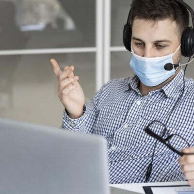 new-normal-at-the-office-with-face-mask